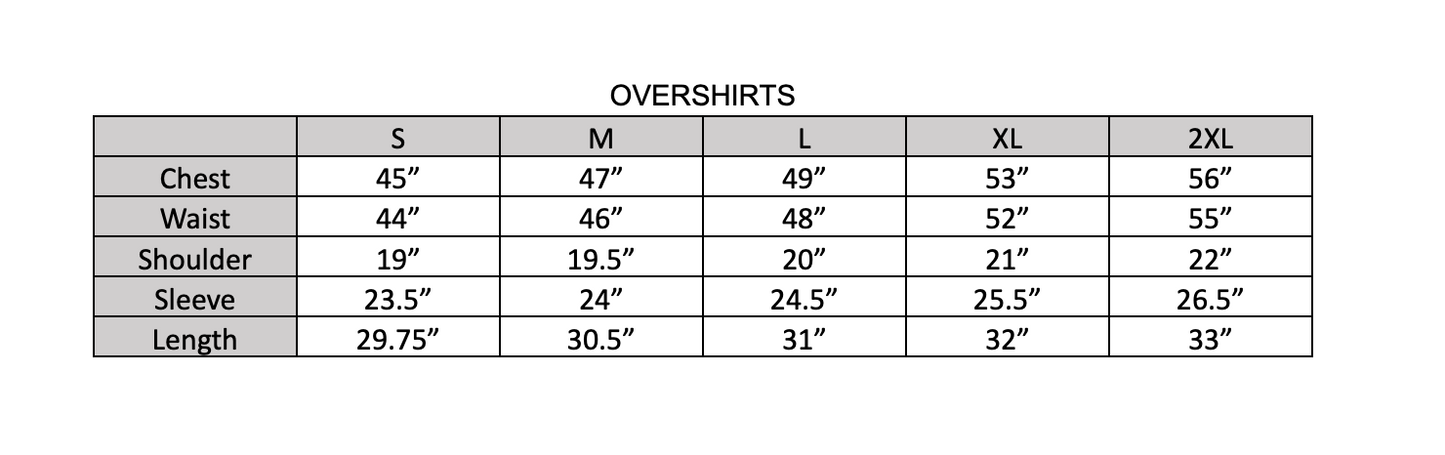 The Montecito Overshirt (Corduroy)