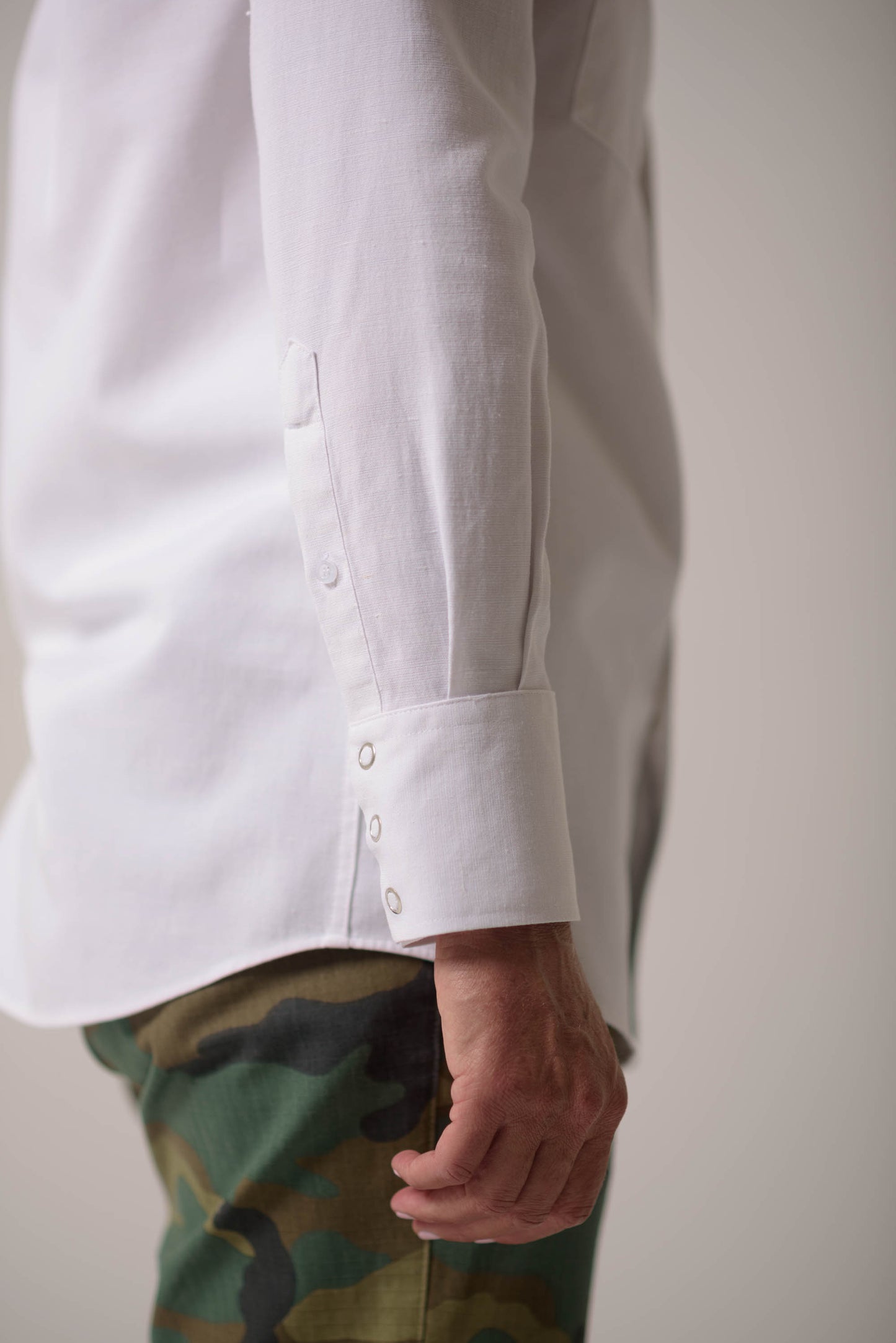 The Deepwell Western Linen Shirt