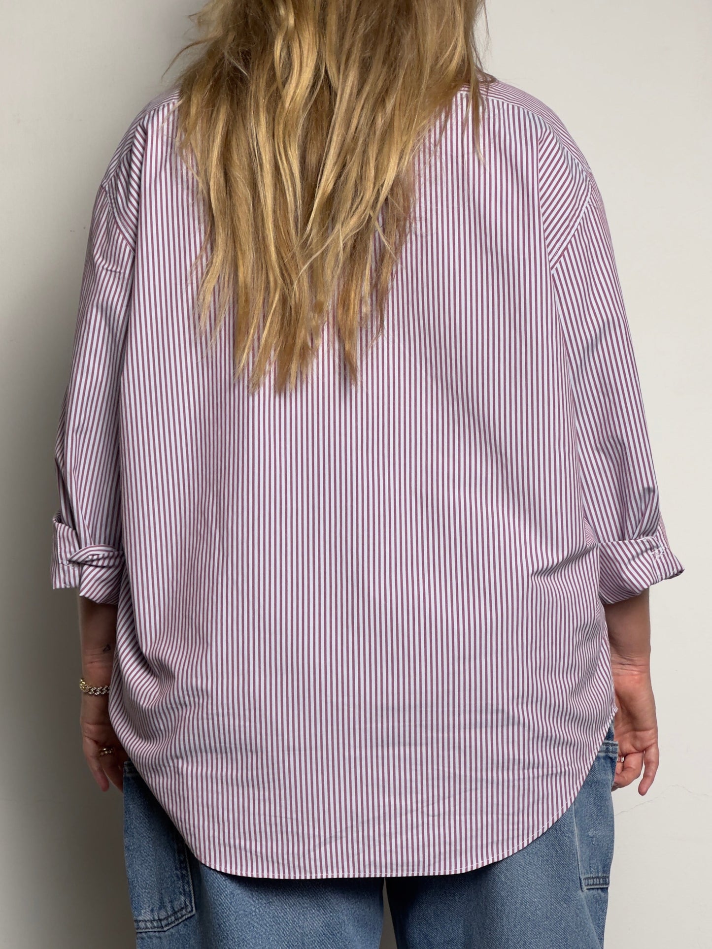 The Art Smock (Cranberry-Blue Bengal)